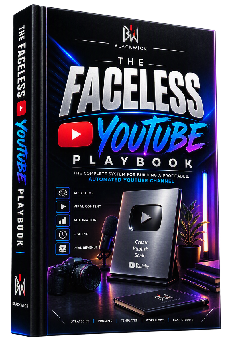 The Faceless YouTube Playbook